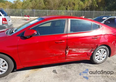 2017 Hyundai Elantra Se from USA, damaged, VIN 5NPD74LF2HH125911